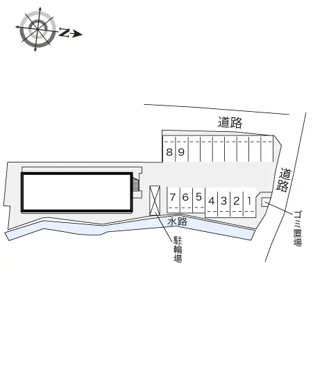 ★手数料０円★和歌山市毛見 月極駐車場